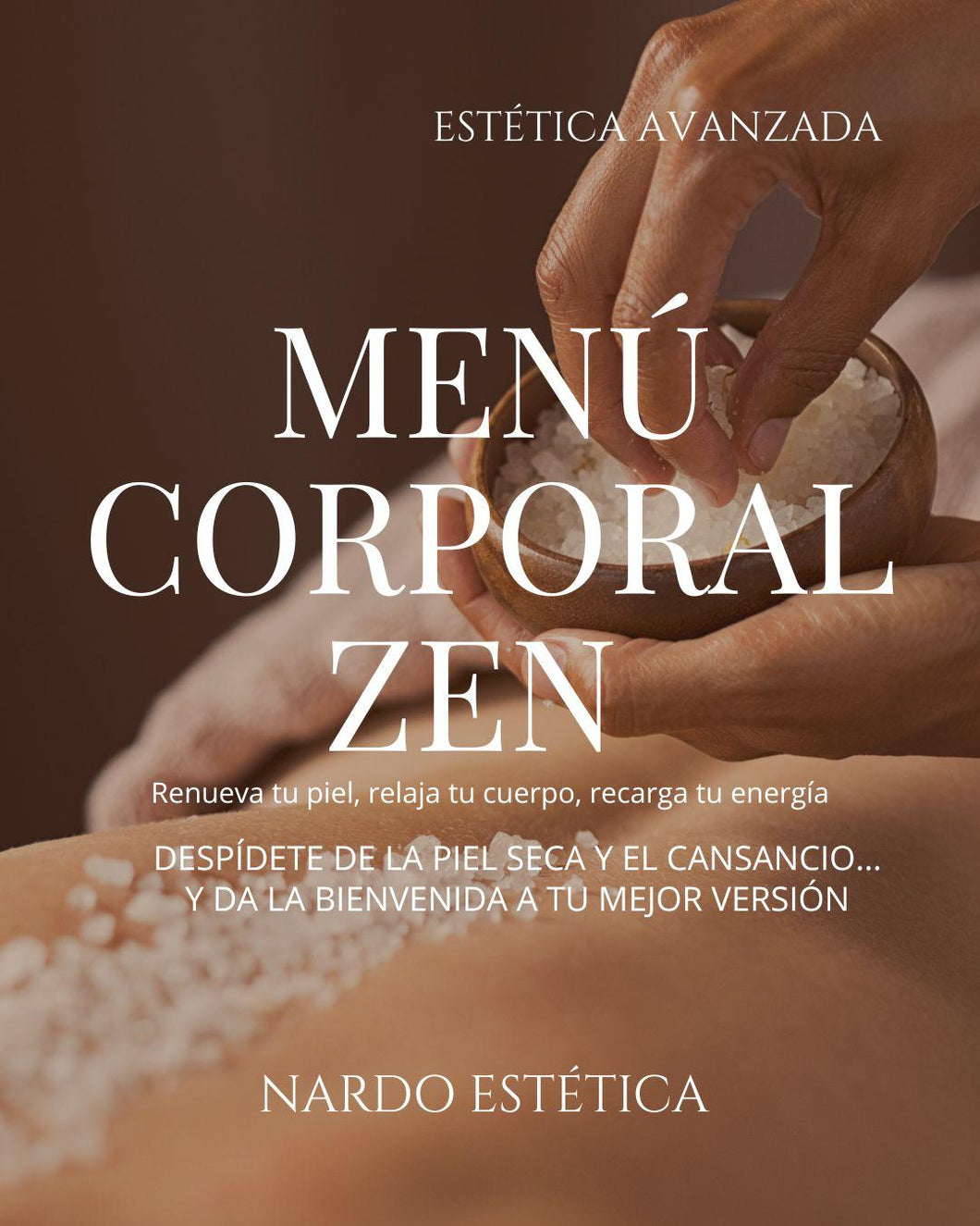 Menú Corporal Zen